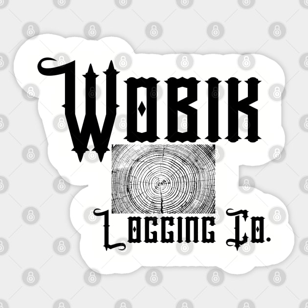 Barkskins Wobik Logging Company Sticker by MalibuSun